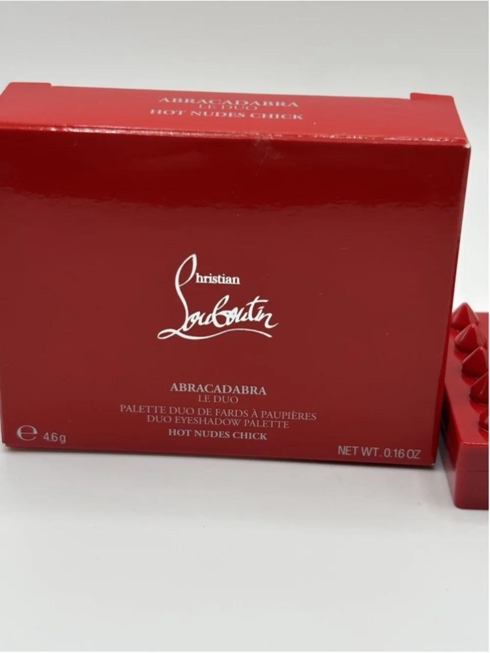 Louboutin Eyeshadow Abracadabra Hot Nudes Chick Duo Palette - .016 oz